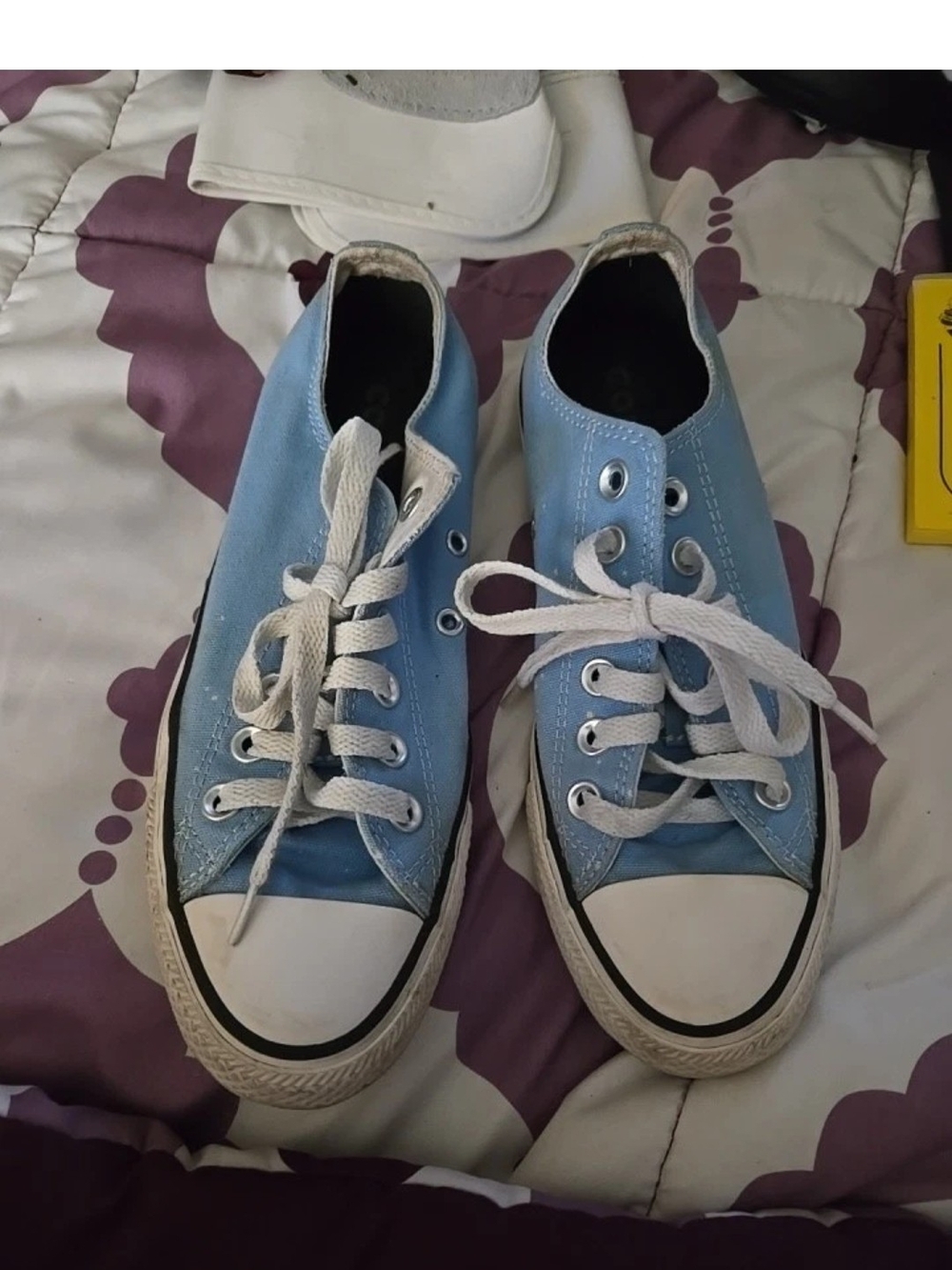 Converse All Star Women's Low Top Shoes Sneakers Sky Blue Size 6.5 B18